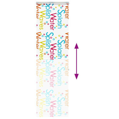 vidaXL Shower Roller Blind with Cassette 70x240 cm Fabric Width 66 cm
