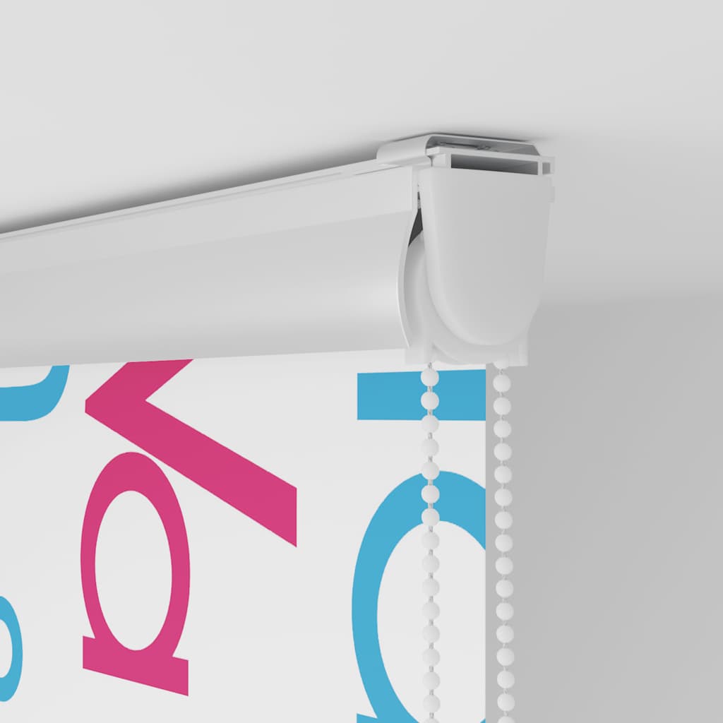 vidaXL Shower Roller Blind with Cassette 70x240 cm Fabric Width 66 cm
