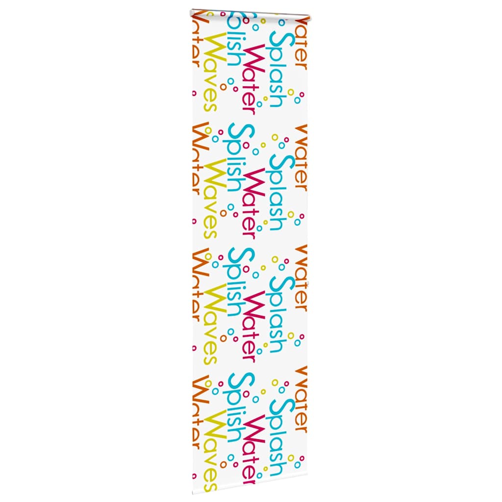 vidaXL Shower Roller Blind with Cassette 80x240 cm Fabric Width 76 cm