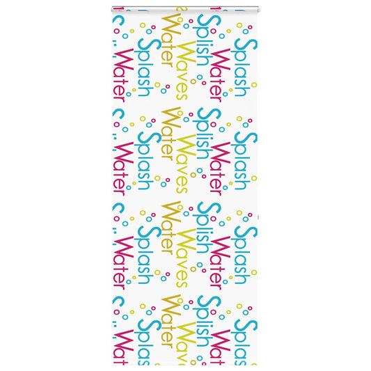 vidaXL Shower Roller Blind with Cassette 90x240 cm Fabric Width 86 cm