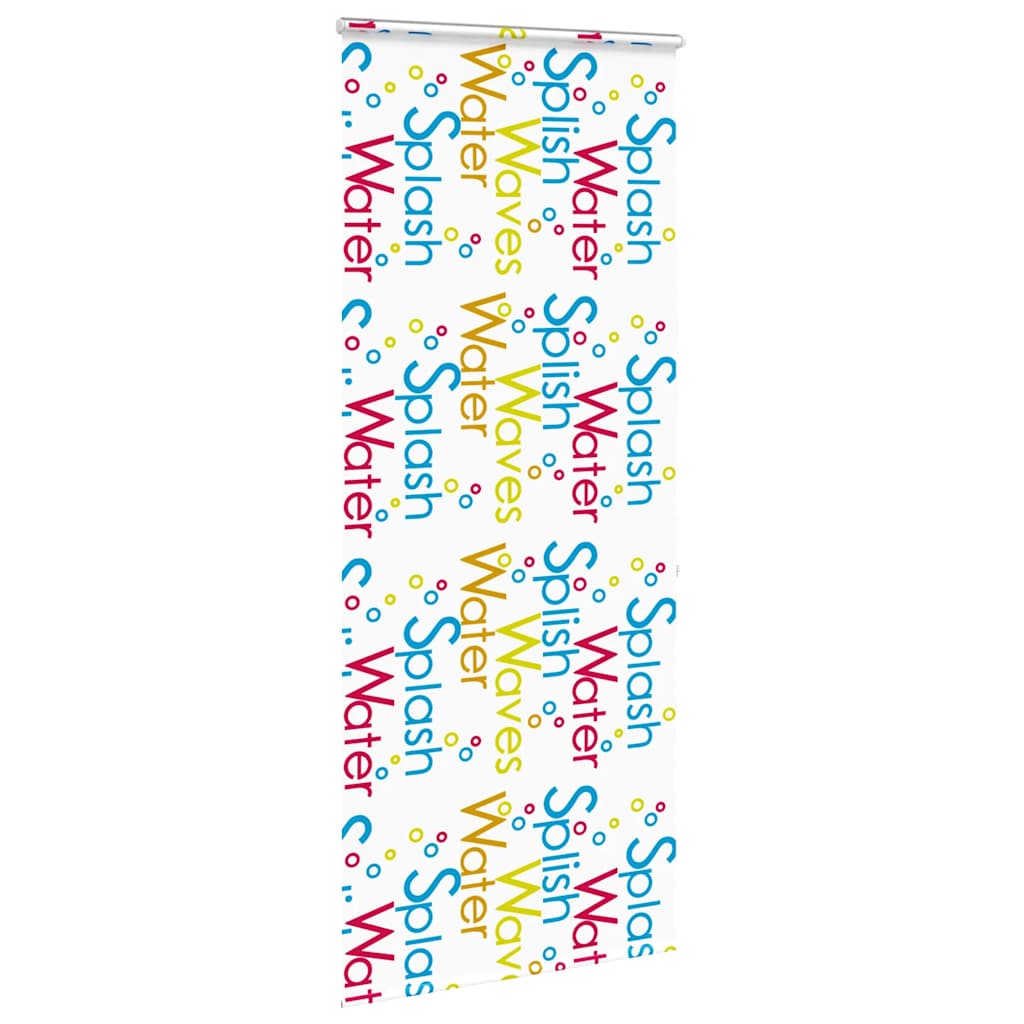 vidaXL Shower Roller Blind with Cassette 90x240 cm Fabric Width 86 cm