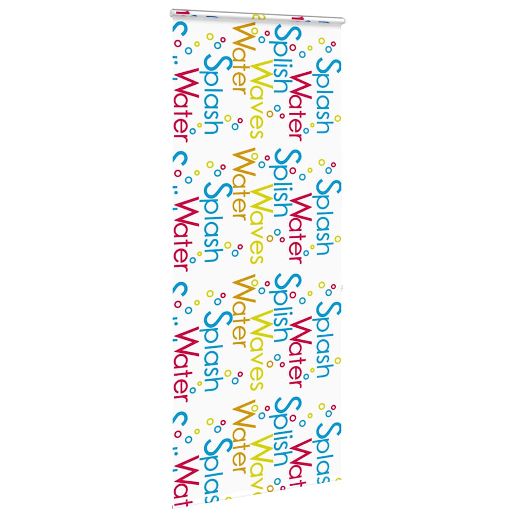 vidaXL Shower Roller Blind with Cassette 100x240 cm Fabric Width 96 cm