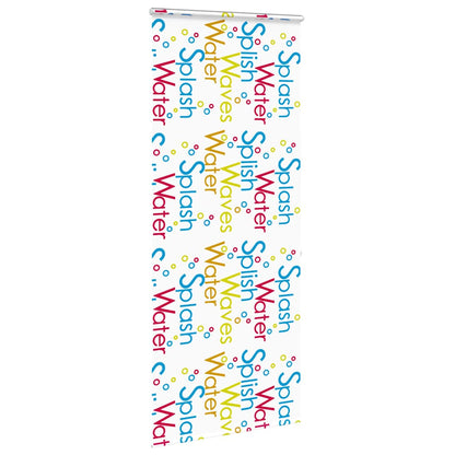 vidaXL Shower Roller Blind with Cassette 100x240 cm Fabric Width 96 cm