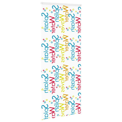 vidaXL Shower Roller Blind with Cassette 100x240 cm Fabric Width 96 cm