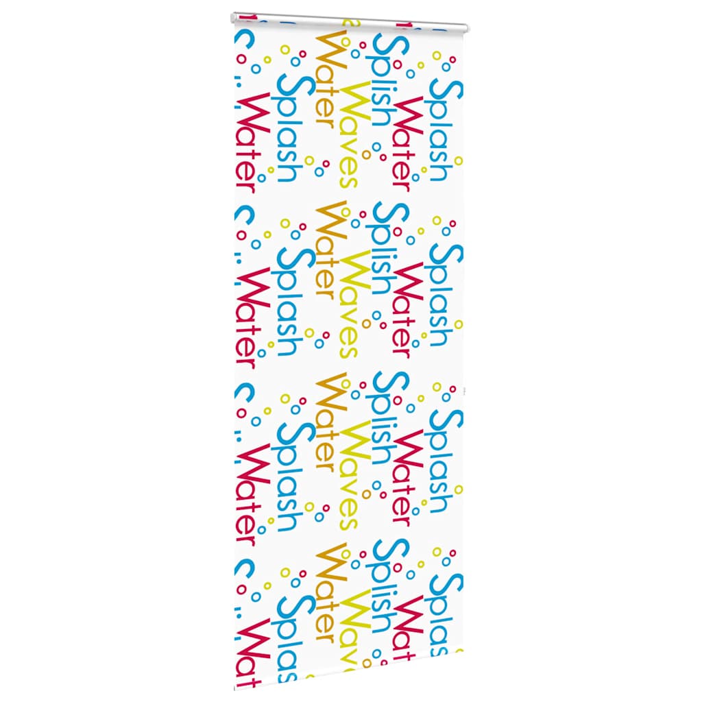 vidaXL Shower Roller Blind with Cassette 110x240 cm Fabric Width 106 cm