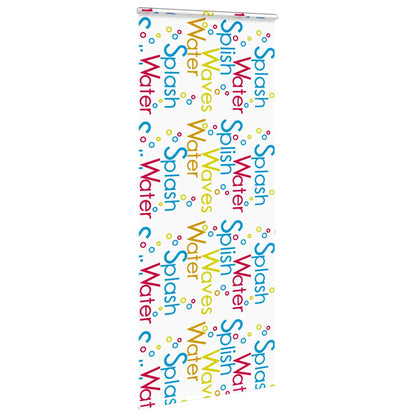 vidaXL Shower Roller Blind with Cassette 110x240 cm Fabric Width 106 cm