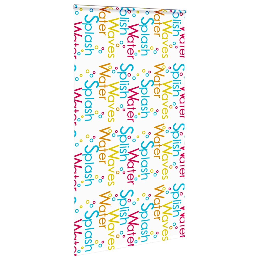 vidaXL Shower Roller Blind with Cassette 120x240 cm Fabric Width 116 cm