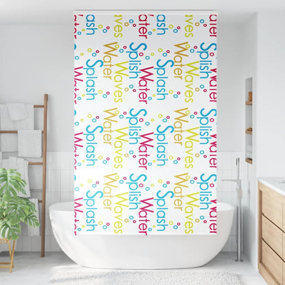 vidaXL Shower Roller Blind with Cassette 130x240 cm Fabric Width 126 cm