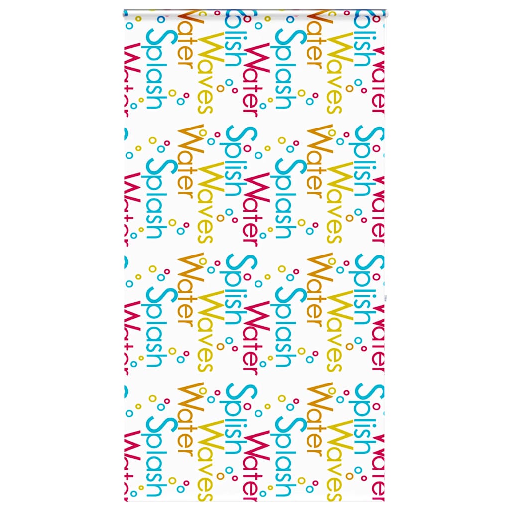 vidaXL Shower Roller Blind with Cassette 140x240 cm Fabric Width 136 cm
