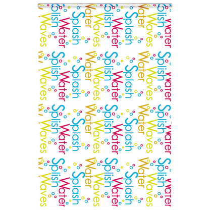 vidaXL Shower Roller Blind with Cassette 150x240 cm Fabric Width 146 cm