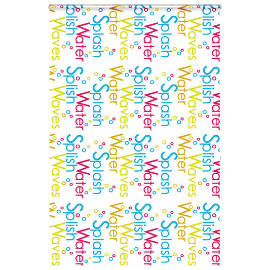 vidaXL Shower Roller Blind with Cassette 150x240 cm Fabric Width 146 cm