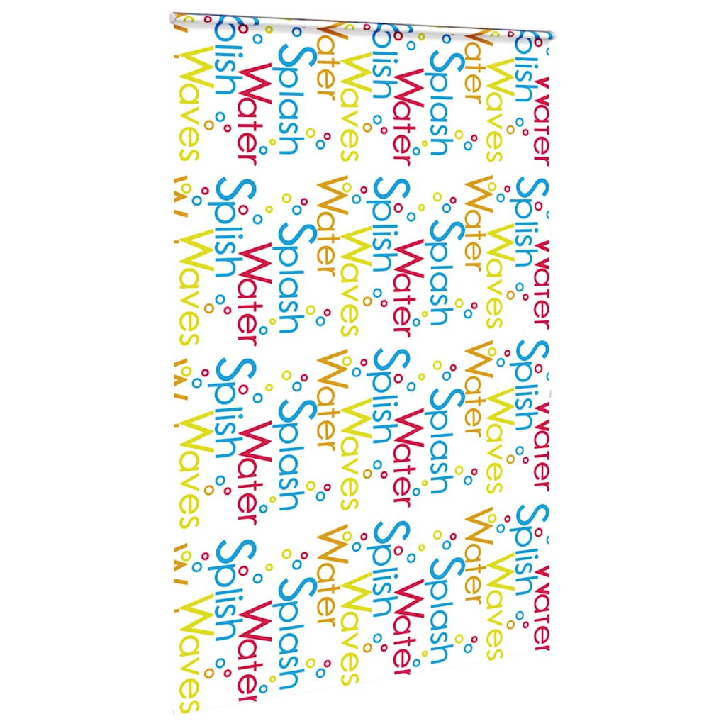 vidaXL Shower Roller Blind with Cassette 150x240 cm Fabric Width 146 cm