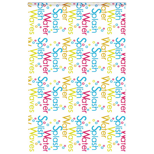 vidaXL Shower Roller Blind with Cassette 160x240 cm Fabric Width 156 cm