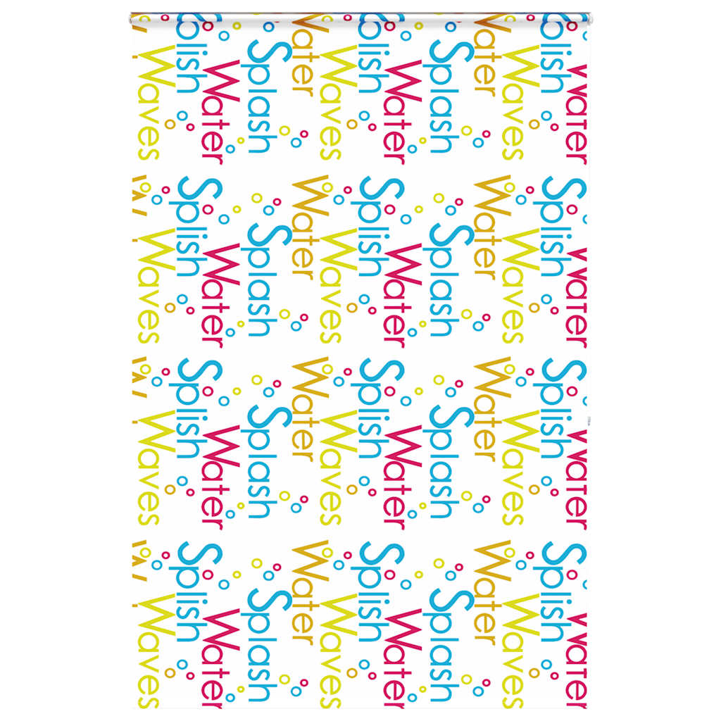 vidaXL Shower Roller Blind with Cassette 160x240 cm Fabric Width 156 cm