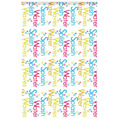 vidaXL Shower Roller Blind with Cassette 160x240 cm Fabric Width 156 cm