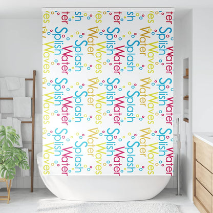 vidaXL Shower Roller Blind with Cassette 160x240 cm Fabric Width 156 cm