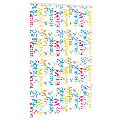 vidaXL Shower Roller Blind with Cassette 160x240 cm Fabric Width 156 cm