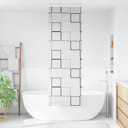 vidaXL Shower Roller Blind with Cassette 60x240 cm Fabric Width 56 cm