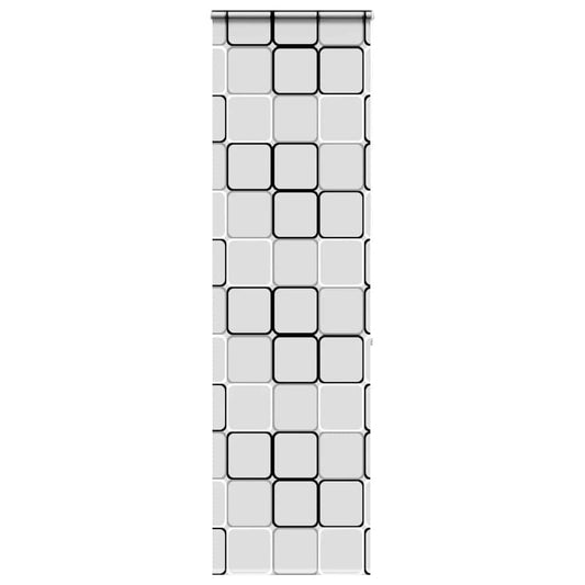 vidaXL Shower Roller Blind with Cassette 70x240 cm Fabric Width 66 cm