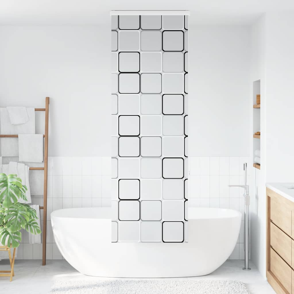 vidaXL Shower Roller Blind with Cassette 70x240 cm Fabric Width 66 cm