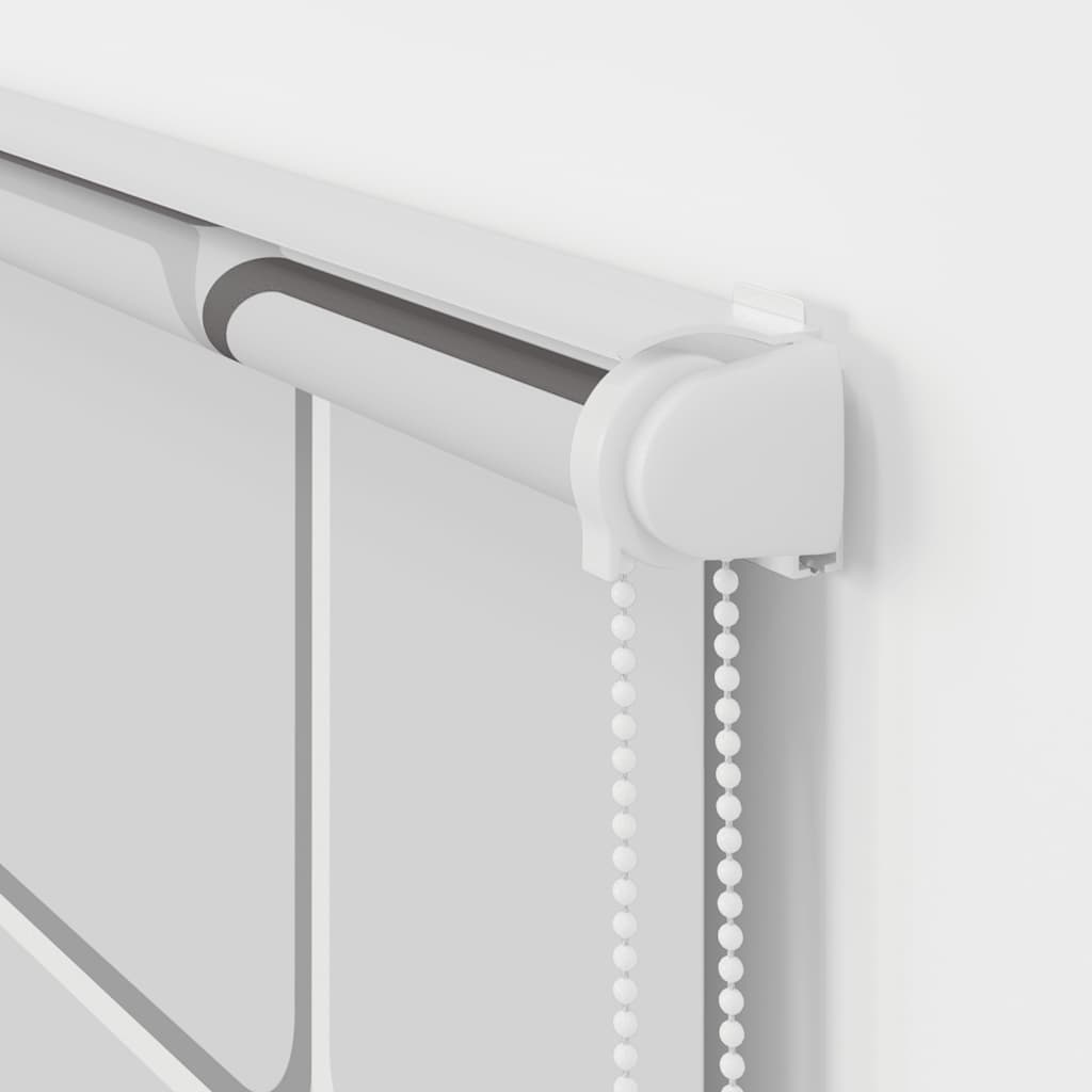 vidaXL Shower Roller Blind with Cassette 90x240 cm Fabric Width 86 cm