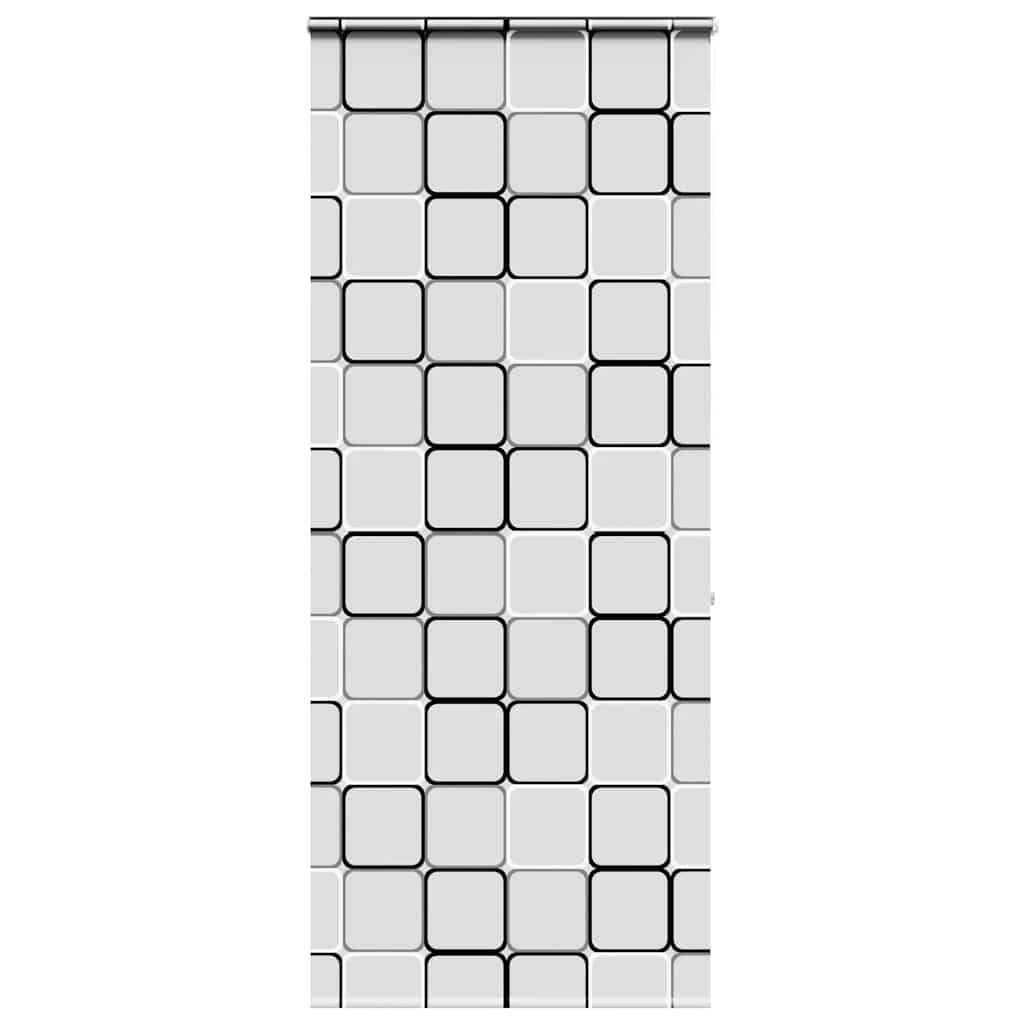 vidaXL Shower Roller Blind with Cassette 100x240 cm Fabric Width 96 cm