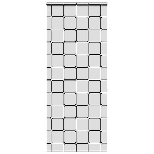 vidaXL Shower Roller Blind with Cassette 110x240 cm Fabric Width 106 cm