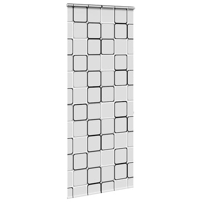 vidaXL Shower Roller Blind with Cassette 110x240 cm Fabric Width 106 cm