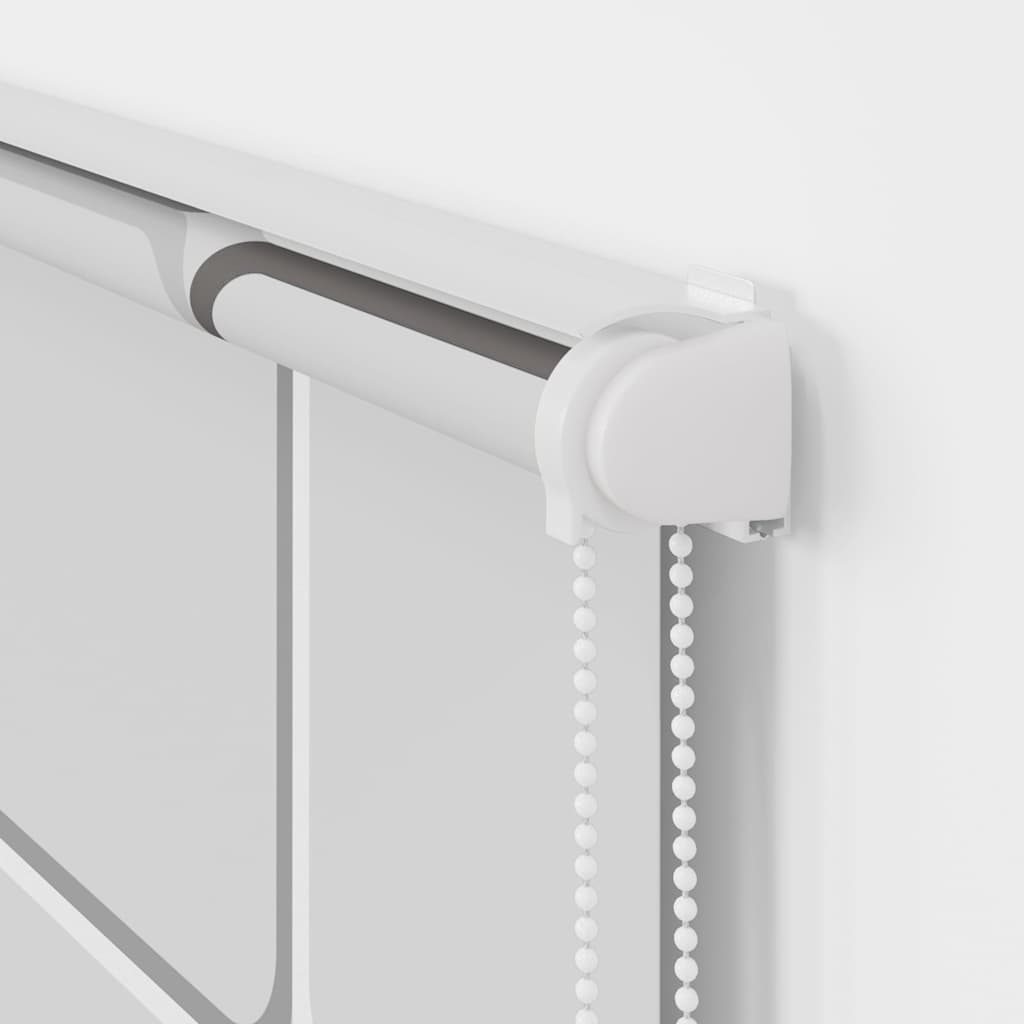 vidaXL Shower Roller Blind with Cassette 120x240 cm Fabric Width 116 cm