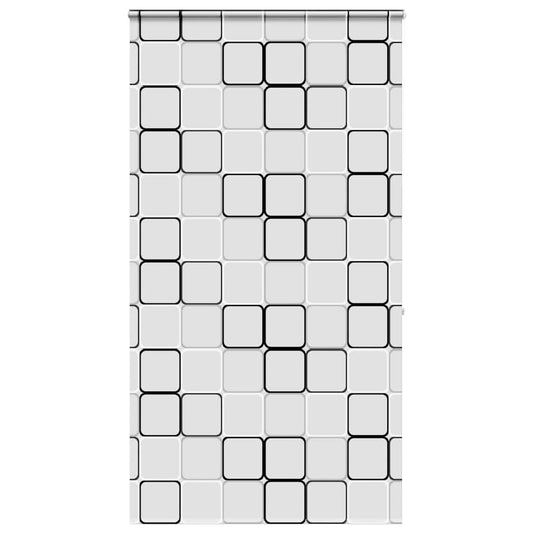 vidaXL Shower Roller Blind with Cassette 130x240cm Fabric Width 126cm