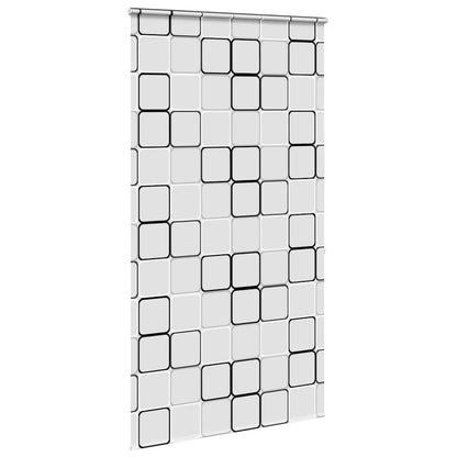 vidaXL Shower Roller Blind with Cassette 140x240 cm Fabric Width 136 cm
