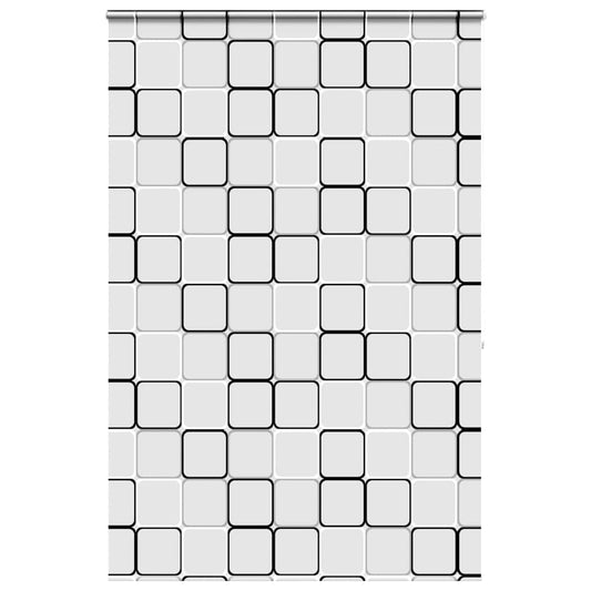 vidaXL Shower Roller Blind with Cassette 160x240 cm Fabric Width 156 cm