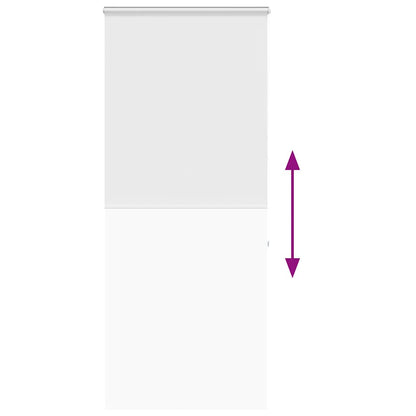 vidaXL Shower Roller Blind with Cassette 100x240 cm Fabric Width 96 cm