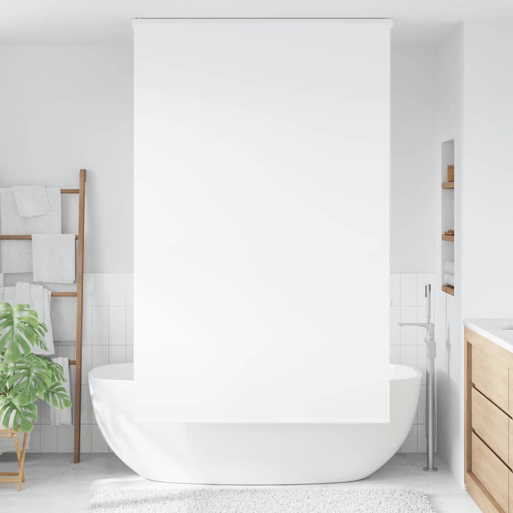 vidaXL Shower Roller Blind with Cassette 140x240 cm Fabric Width 136 cm