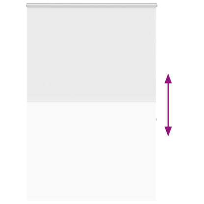 vidaXL Shower Roller Blind with Cassette 150x240 cm Fabric Width 146 cm