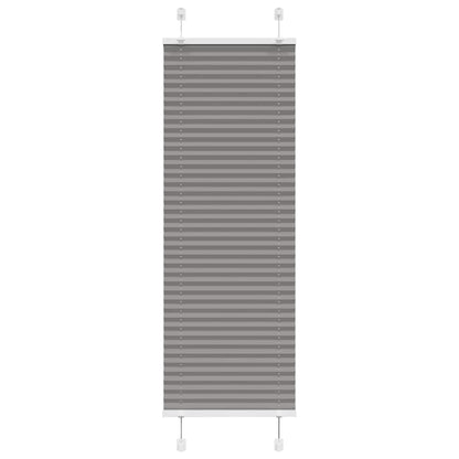 vidaXL Pleated Blind Anthracite 40x150cm Fabric Width 39.4cm Polyester