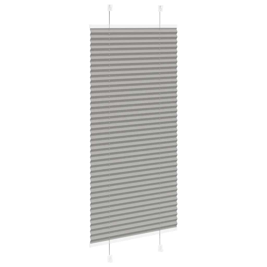 vidaXL Pleated Blind Anthracite 60x150 cm Fabric Width 59,4 cm Polyester