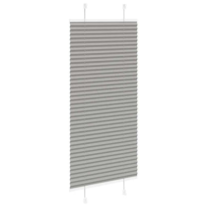 vidaXL Pleated Blind Anthracite 60x150 cm Fabric Width 59,4 cm Polyester