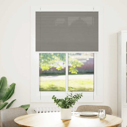 vidaXL Pleated Blind Anthracite 90x150 cm Fabric Width 89.4 cm Polyester