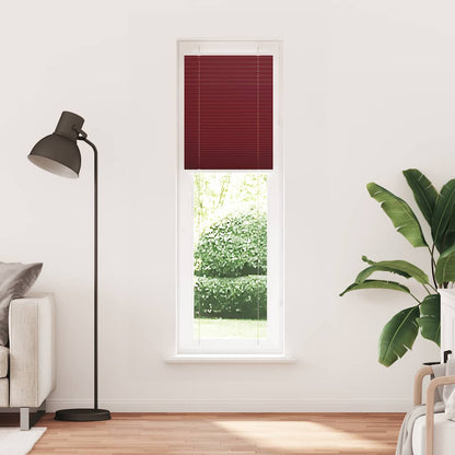 vidaXL Pleated Blind Bordeaux Red 55x200 cm Fabric Width 54.4 cm