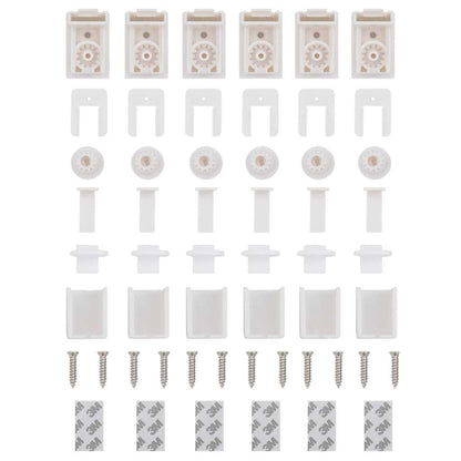 vidaXL Pleated Blind Pink 110x150 cm Fabric Width 109,4 cm Polyester