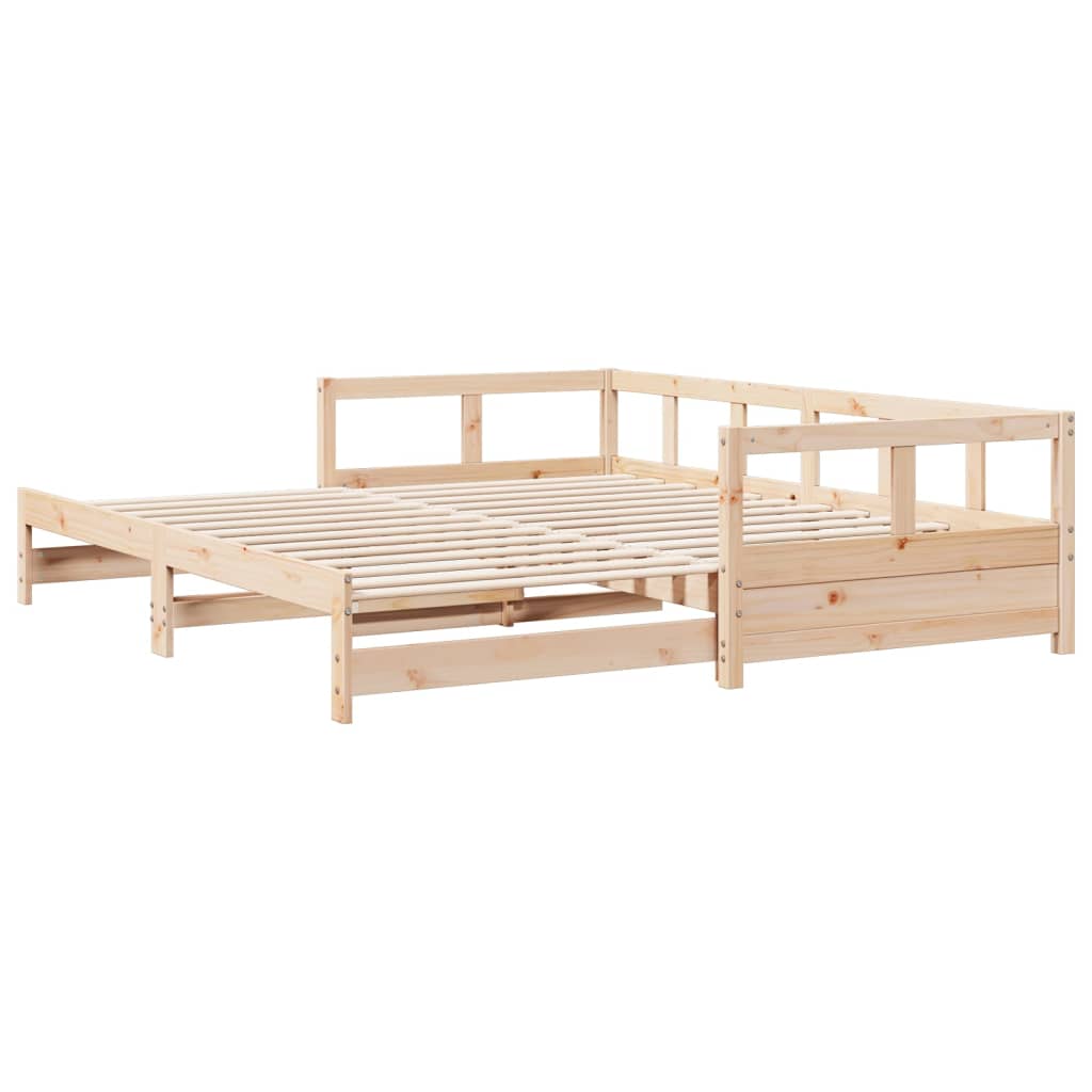 vidaXL Daybed without Mattress 90x190 cm Solid Wood Pine