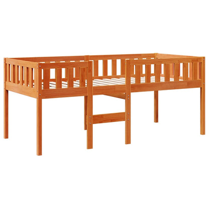 vidaXL Children's Bed without Mattress Wax Brown 80x200 cm Solid Wood Pine