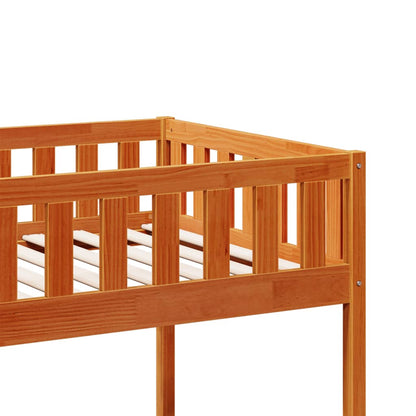 vidaXL Children's Bed without Mattress Wax Brown 80x200 cm Solid Wood Pine