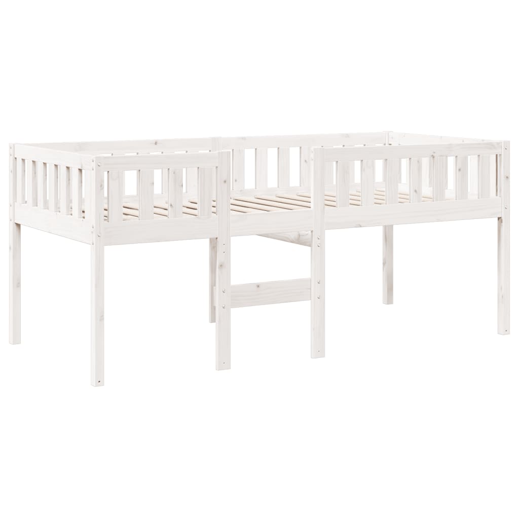 vidaXL Children's Bed without Mattress White 90x190 cm Solid Wood Pine