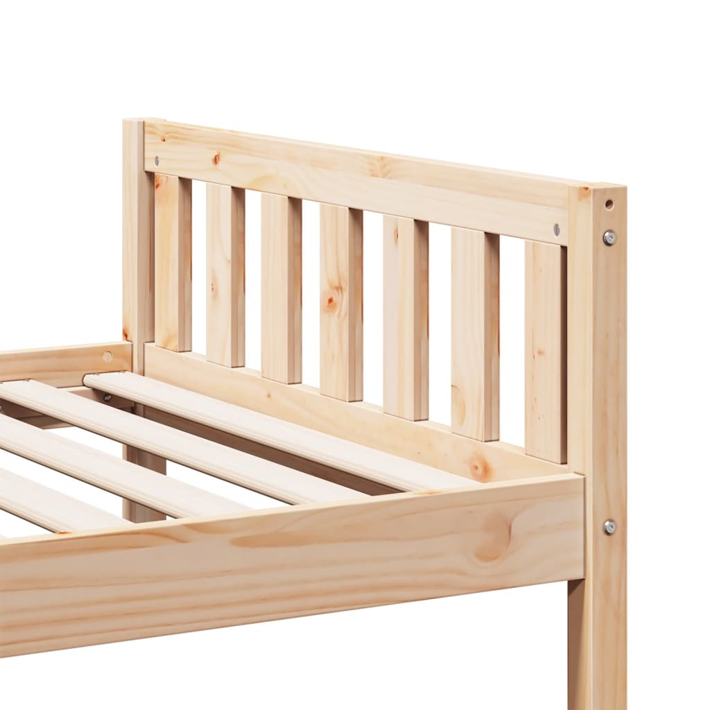 vidaXL Children's Bed without Mattress 80x200 cm Solid Wood Pine