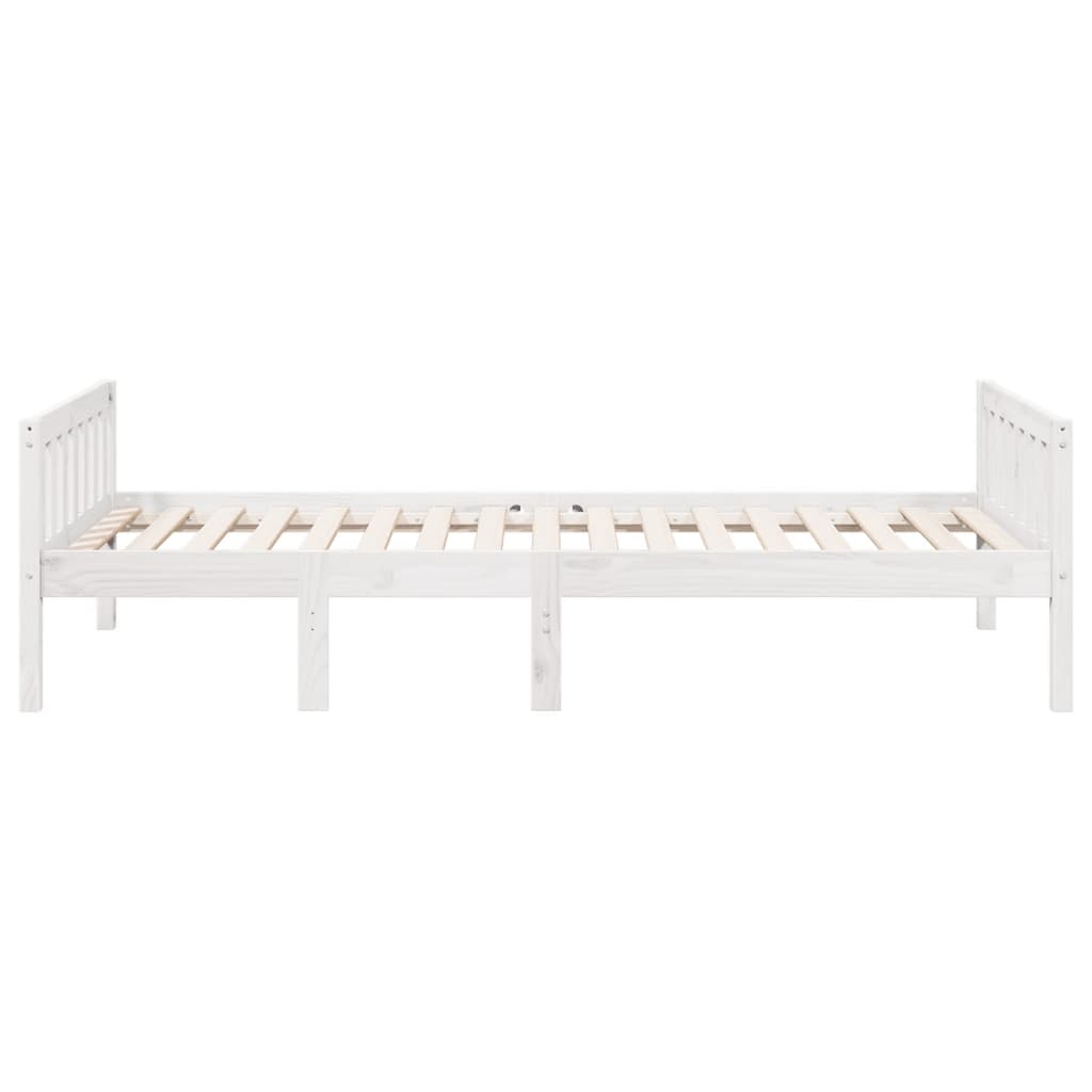 vidaXL Children's Bed without Mattress White 80x200 cm Solid Wood Pine