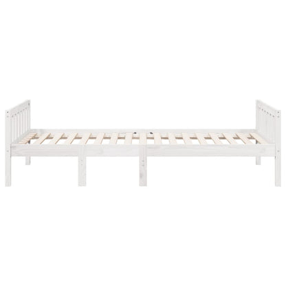 vidaXL Children's Bed without Mattress White 80x200 cm Solid Wood Pine