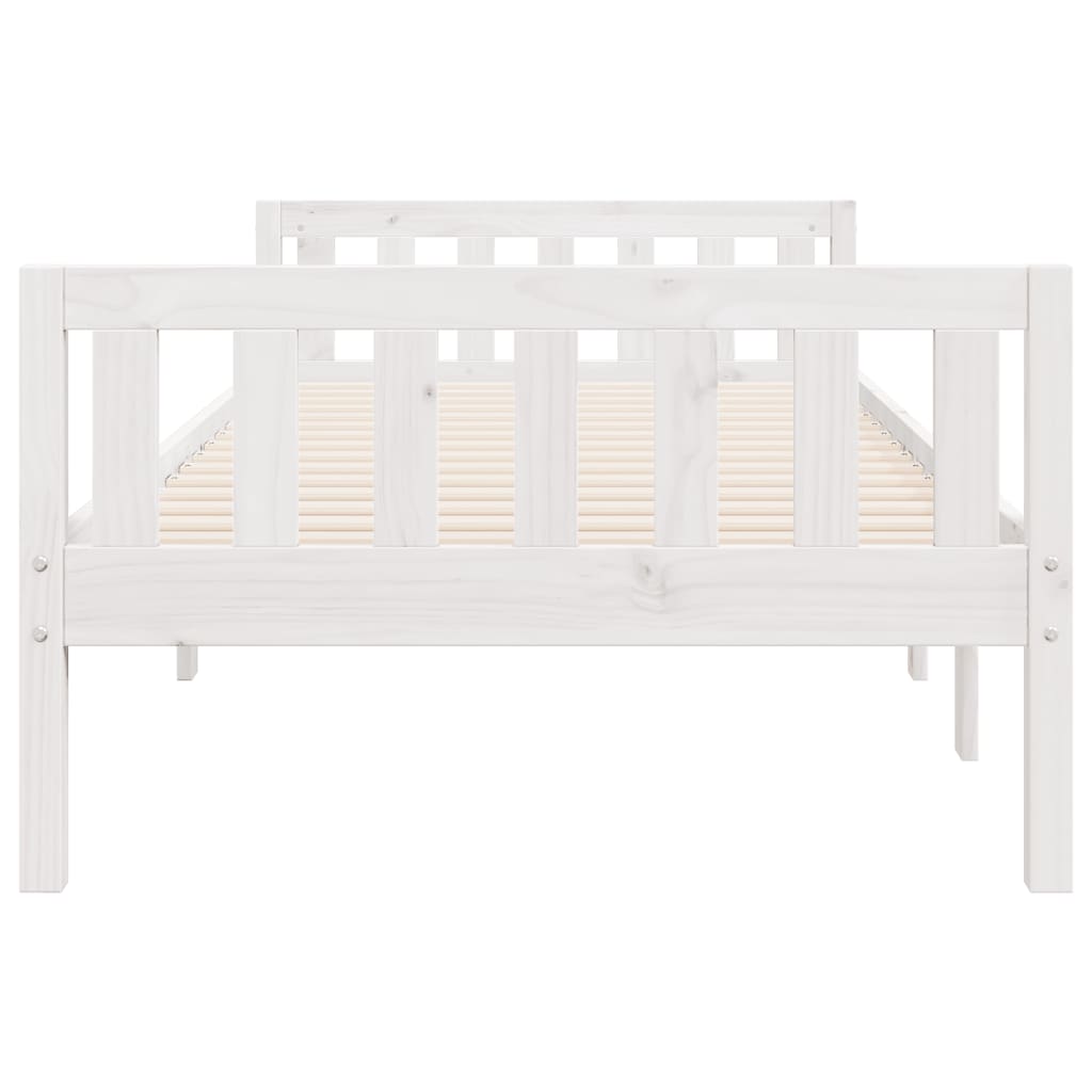 vidaXL Children's Bed without Mattress White 80x200 cm Solid Wood Pine