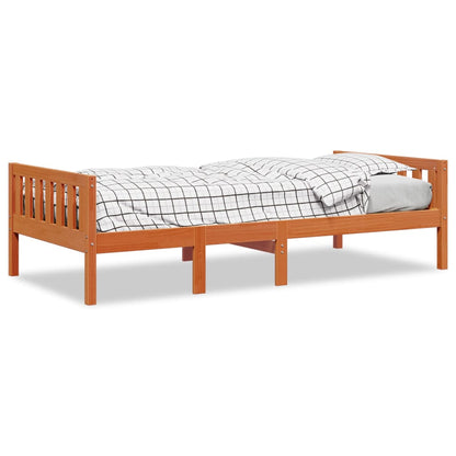 vidaXL Children's Bed without Mattress Wax Brown 80x200 cm Solid Wood Pine